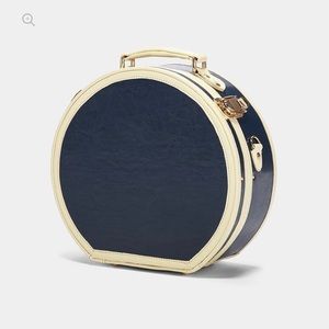 Streamline Entrepreneur Navy Small Hat Box